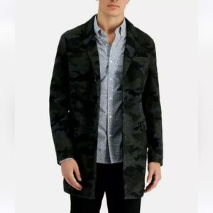 Michael Kors Men's Ghent Slim Fit Topcoat Coat 46L Winter Gentleman WOOL Jacket